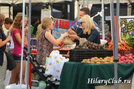 At the Farmer's Market